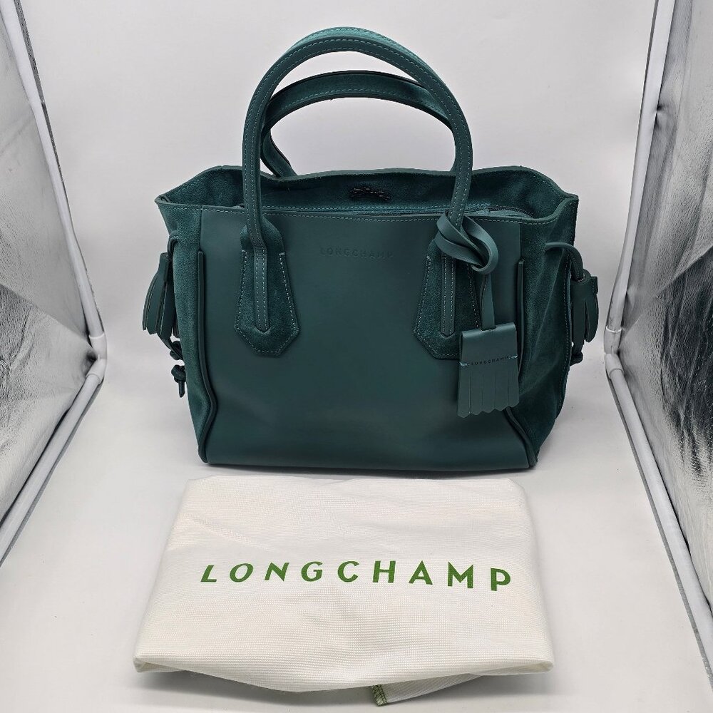 Longchamp Penelope Fantasie Tote L1294861 Turquoise